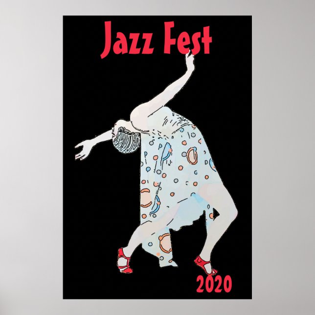 Dancing  to Jazz 2020 Poster (Front)