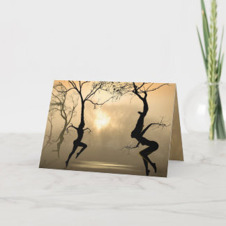 Dancing Trees Card