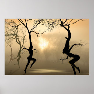 Dancing Trees Poster