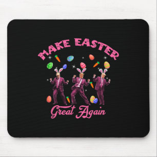 Dancing Trump Make Easter Great Again Humourous Ea Mouse Pad
