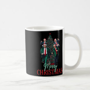 Dancing Trump Santa Merry Christmas Daddy's Home 4 Coffee Mug