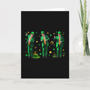 Dancing Trump St. Patrick's Day Card