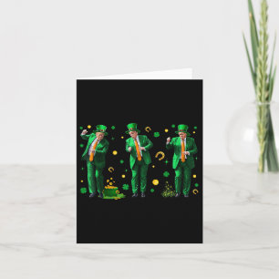 Dancing Trump St. Patricks Day , Uni-adults, Card