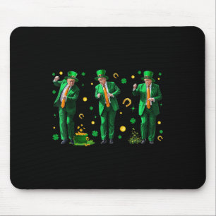Dancing Trump St. Patricks Day , Uni-adults, Mouse Pad