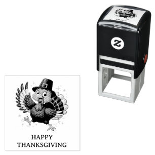 Dancing Turkey Self-inking Stamp
