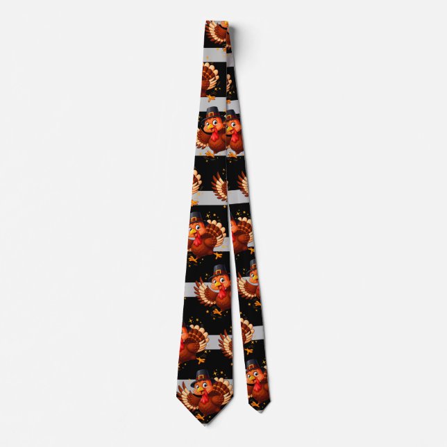 Dancing Turkey Tie (Front)