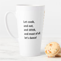 Dancing Twyla Latte Mug