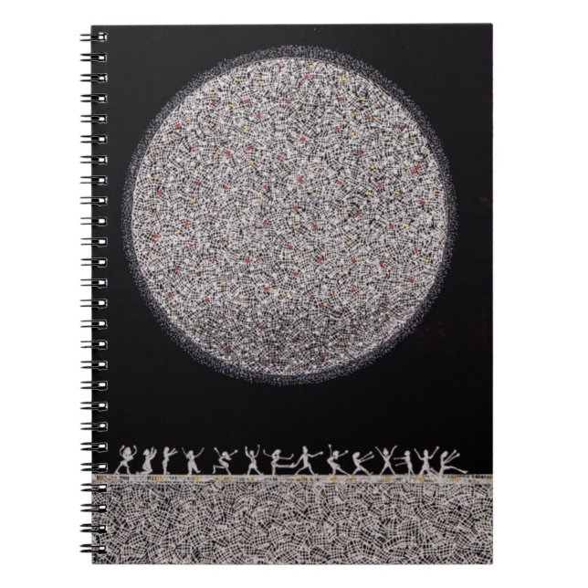 Dancing Under The Light of the Silver Moon Notebook (Front)