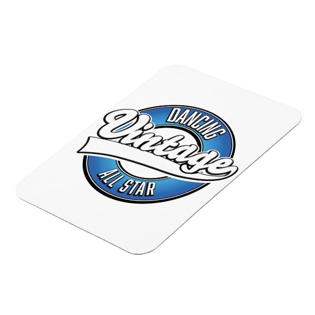 Dancing vintage all star logo magnet (Left Side)