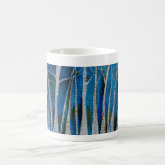 Dancing Winter Trees Coffee Mug