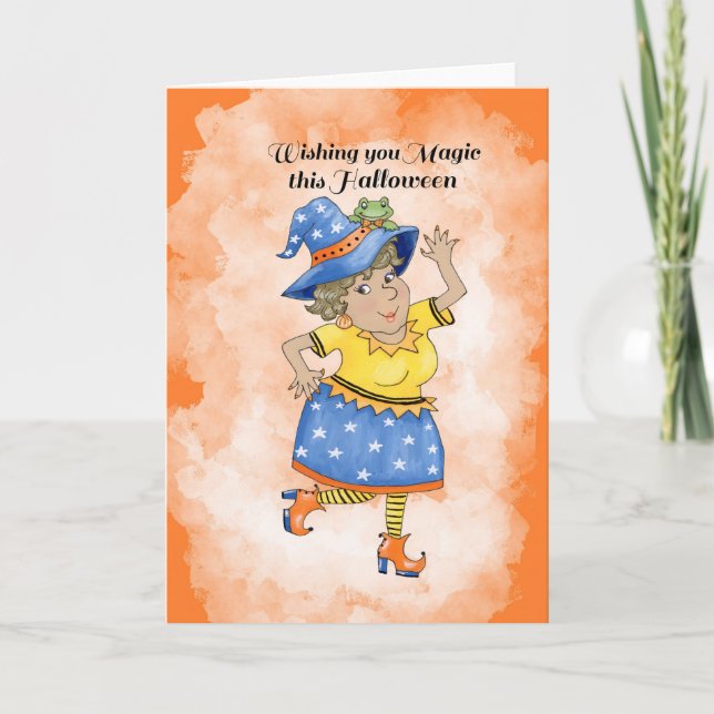 Dancing Witch  Card (Front)