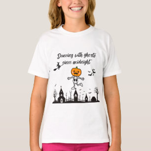 Dancing With Ghost Since Midnight Funny t shirt