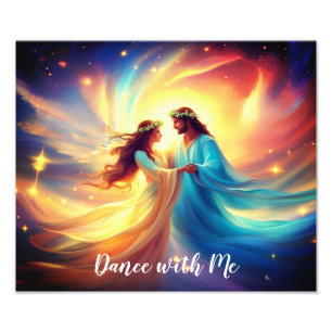 Dancing With Jesus Photo Enlargement Print