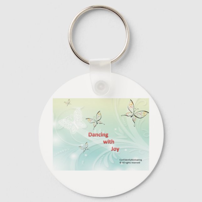 Dancing with Joy Key Ring (Front)