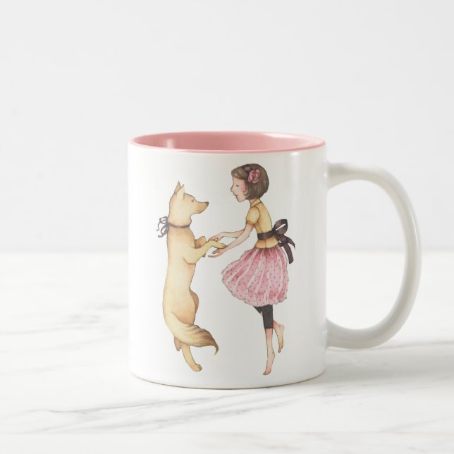 "Dancing with My Dog" Mug (Right)