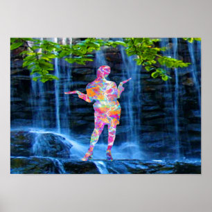 Dancing with Nature Poster