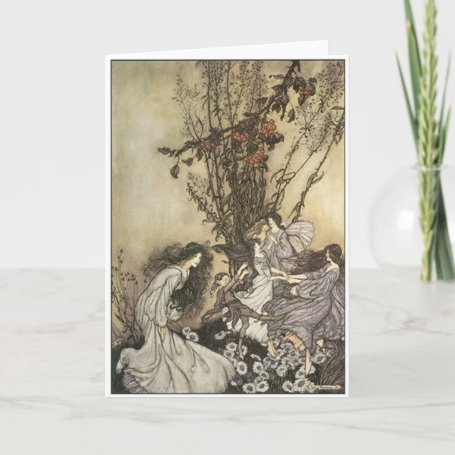 Dancing with the Fairies Card (Front)