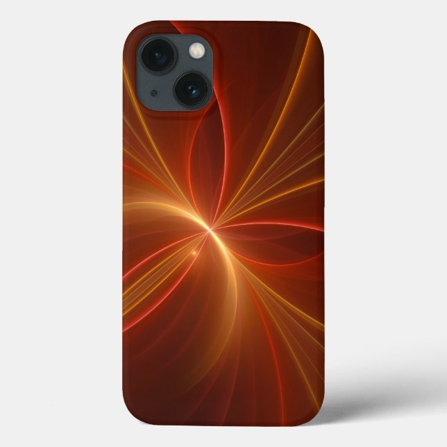 Dancing With The Light Modern Abstract Fractal Art Case-Mate iPhone Case (Back)
