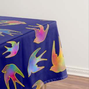 Dancing with the Wind Midnight Tablecloth