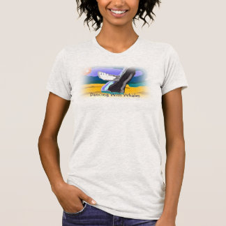 Dancing With Whales Ladies Bella Canvas Tee