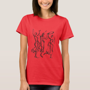 Dancing Woman Design Women’s Graphic T-Shirt
