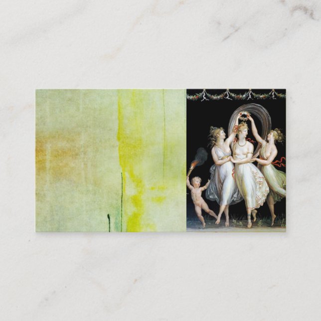 Dancing Women Business Card (Front)