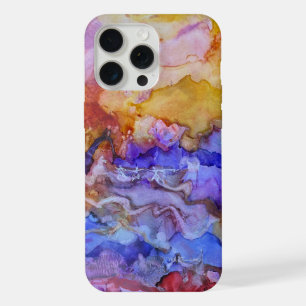 Dancing World Dreamscape Abstract Art Poster iPhone 15 Pro Max Case