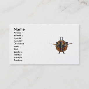 Dandayamana Dhanurasana 2010 as business card