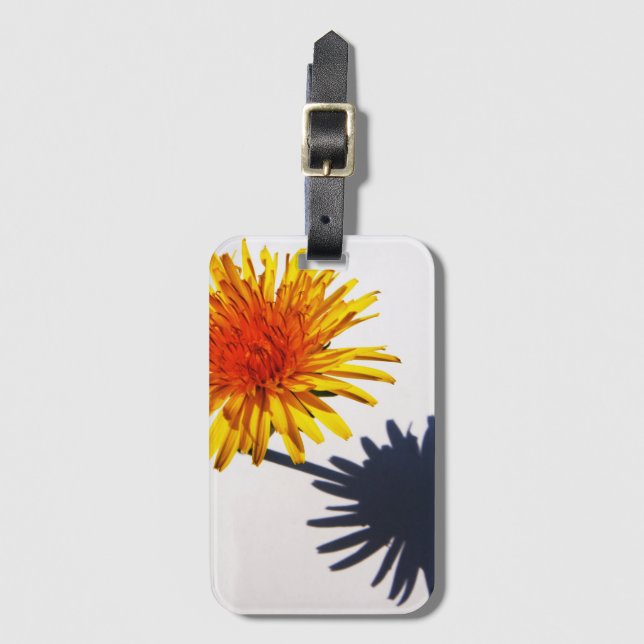 Dandelion and Shadow bc ltcna Luggage Tag (Front Vertical)