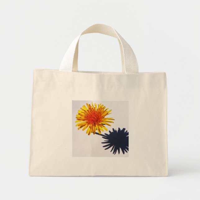 Dandelion and Shadow ttcnm Mini Tote Bag (Front)