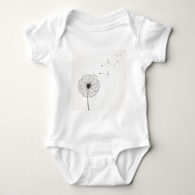 Dandelion Baby Bodysuit (Front)