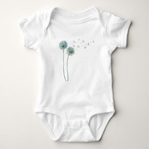 Dandelion baby bodysuit