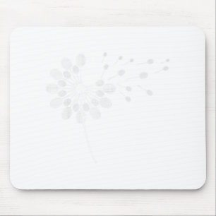 Dandelion Badminton Racket Shirt Badminton Player Mouse Pad