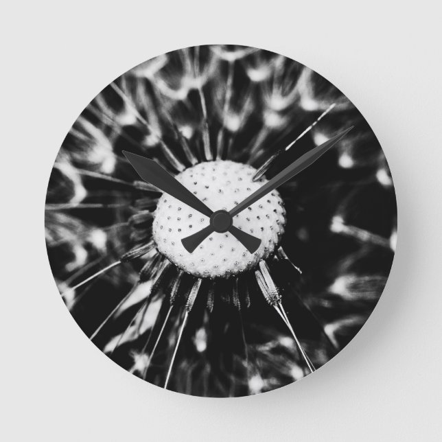 dandelion blacq round clock (Front)