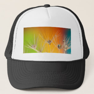 Dandelion Blossoms Flowers Destiny Peace Love Art Trucker Hat