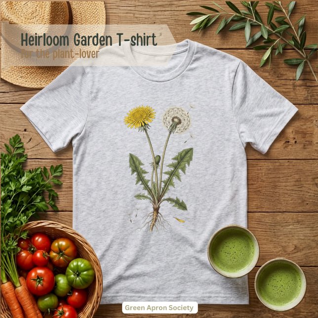 Dandelion Botanical Illustration Tri-Blend Shirt (Creator Uploaded)