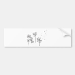 Dandelion Bumper Sticker