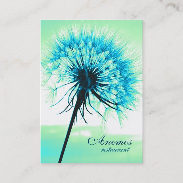 dandelion business card (Front)