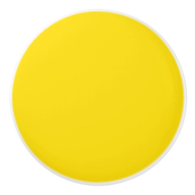 Dandelion Ceramic Knob (Front)