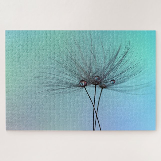 Dandelion clocks jigsaw puzzle (Horizontal)