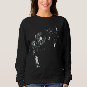 Dandelion Dandelion Flying Seed Nature Sweatshirt