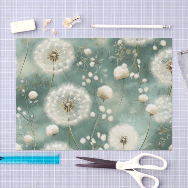 Dandelion Design Series #12 Tissue Paper (Craft)