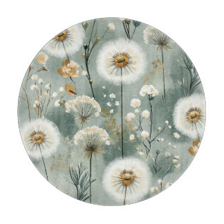Dandelion Design Series #3 Cutting Board