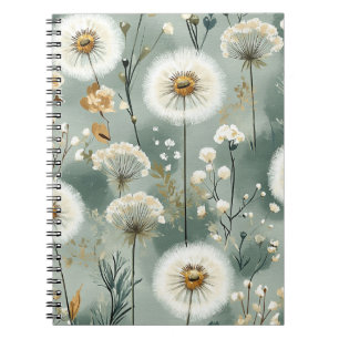 Dandelion Design Series #3 Notebook