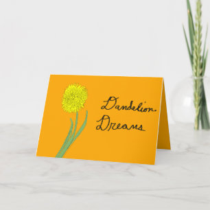 Dandelion Dreams Greeting Card