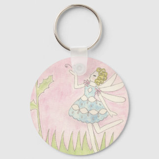 Dandelion Fairy Key Ring