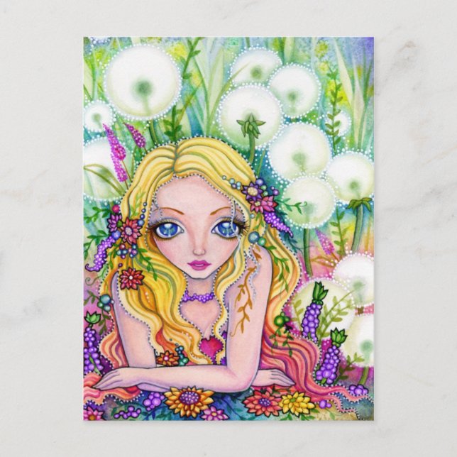 Dandelion Fairy Kingdom - Postcard (Front)