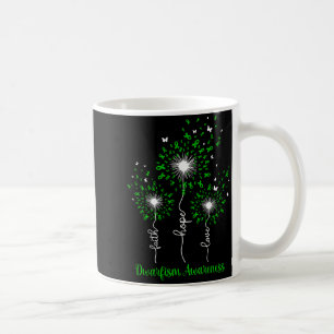 Dandelion Faith Hope Love Dwarfism Awareness  Coffee Mug