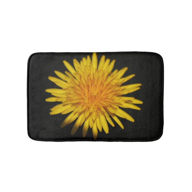 Dandelion Flower bmcnm Bath Mat (Front)