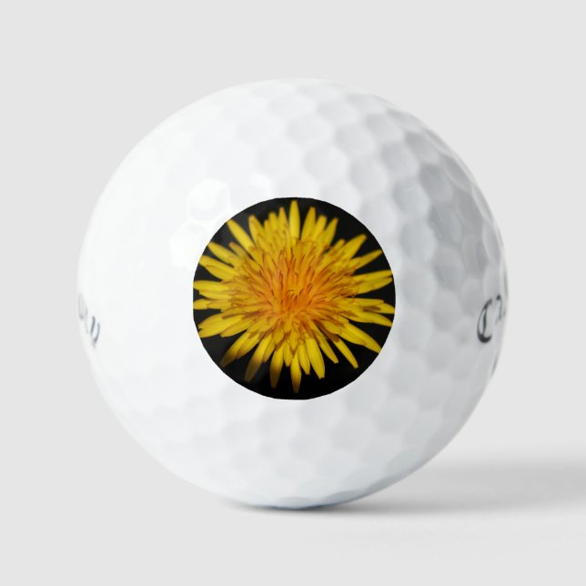 Dandelion Flower css gbcna Golf Balls (Front)